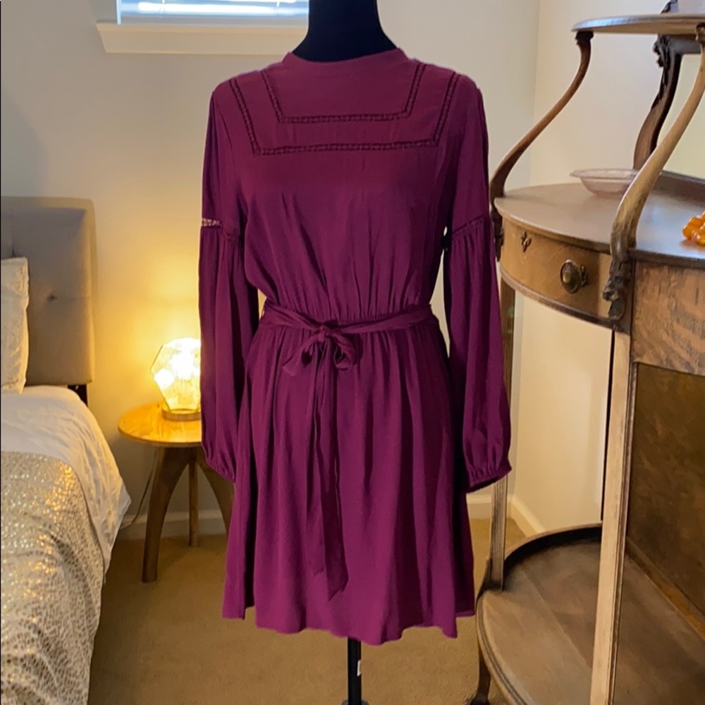 GAP peasant blouse/mini dress